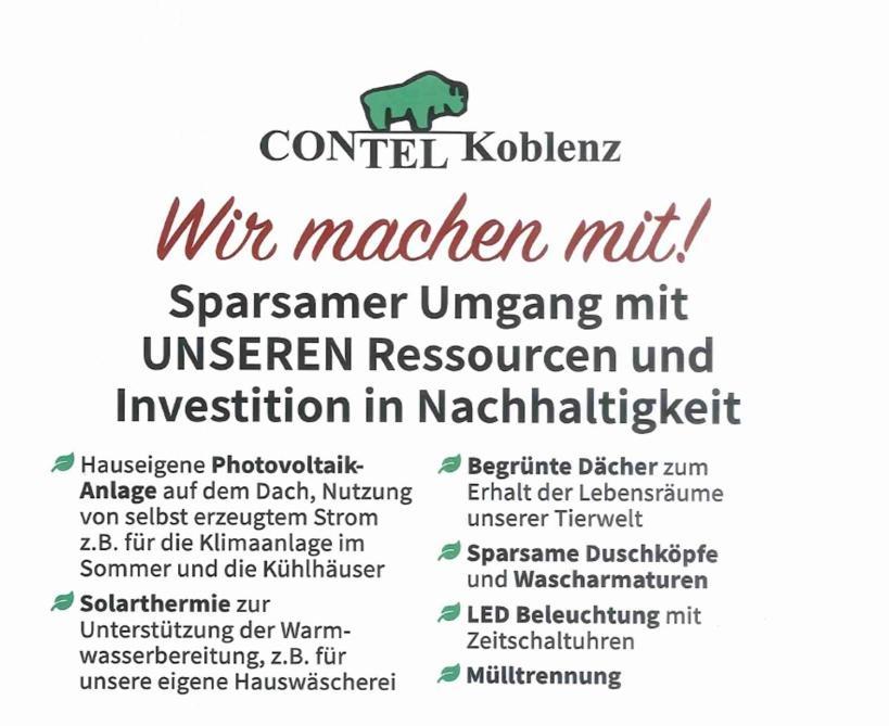 Contel Hotel Koblenz  Exterior foto